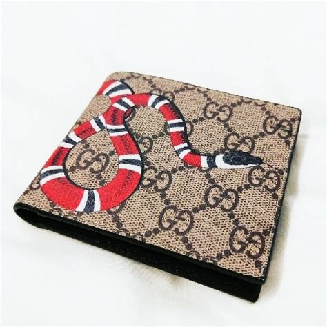 gucci snake real|gucci wallet snake original.